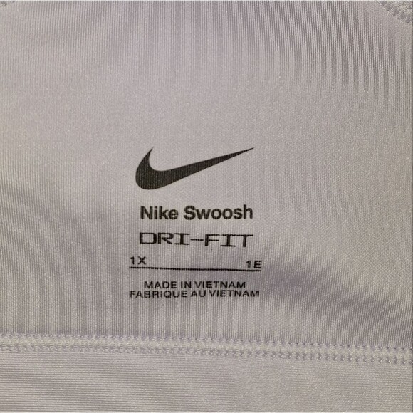 Nike Women's Swoosh Padded-Impact Dri-Fit Sports Bra Size 1X, NWOT - Picture 7 of 7